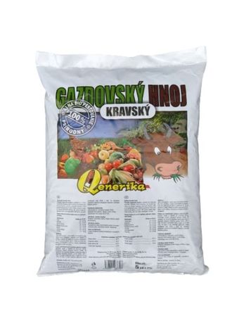Gazdovský kravský hnoj 10 kg