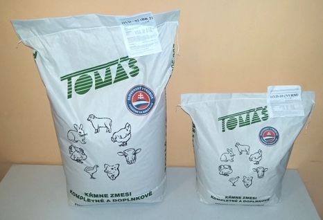 Granulovaná zmes bez GMO brojlér - finálna nad 6 tyž., 25 kg