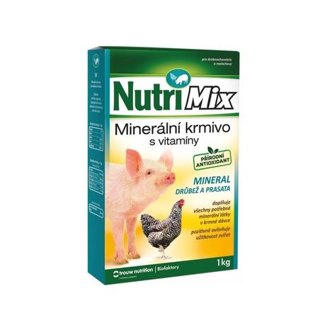 Nutrimix pre ošípané a hydinu minerál 1kg