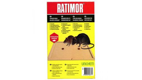 RATIMOR lepová pasca-kniha na myši a potkany