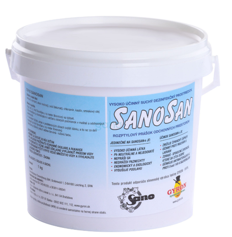 Sanosan - dezinfekcia priestorov 1 kg