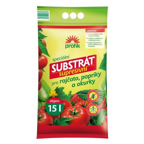 Substrát supresívny pre paradajky, uhorky a papriku 15L